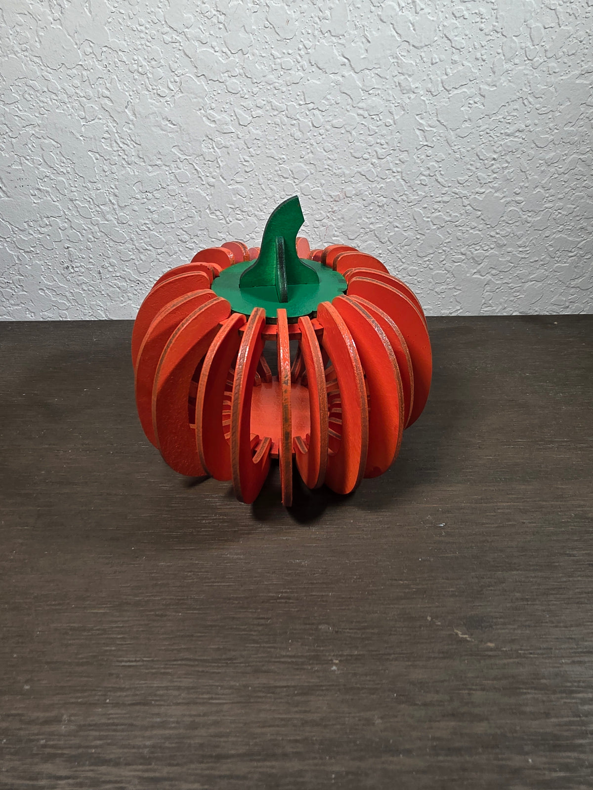 Handcrafted Wooden 3D Pumpkin Trio – Laser Cut Fall Décor