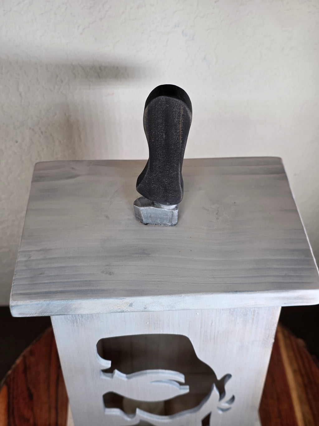 Handcrafted Slasher Film Wooden Lantern