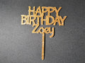 Personalized Name Cake Topper