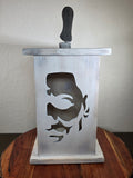 Handcrafted Slasher Film Wooden Lantern