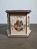 Slasher Silhouette Mini Wood Lantern